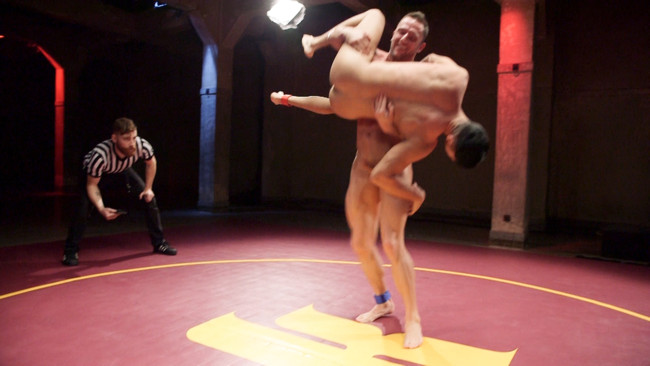 Naked Kombat - Jason Styles - Josh Conners - Jason Styles vs. Josh Conners: Tall beefy studs slam on the mat #10