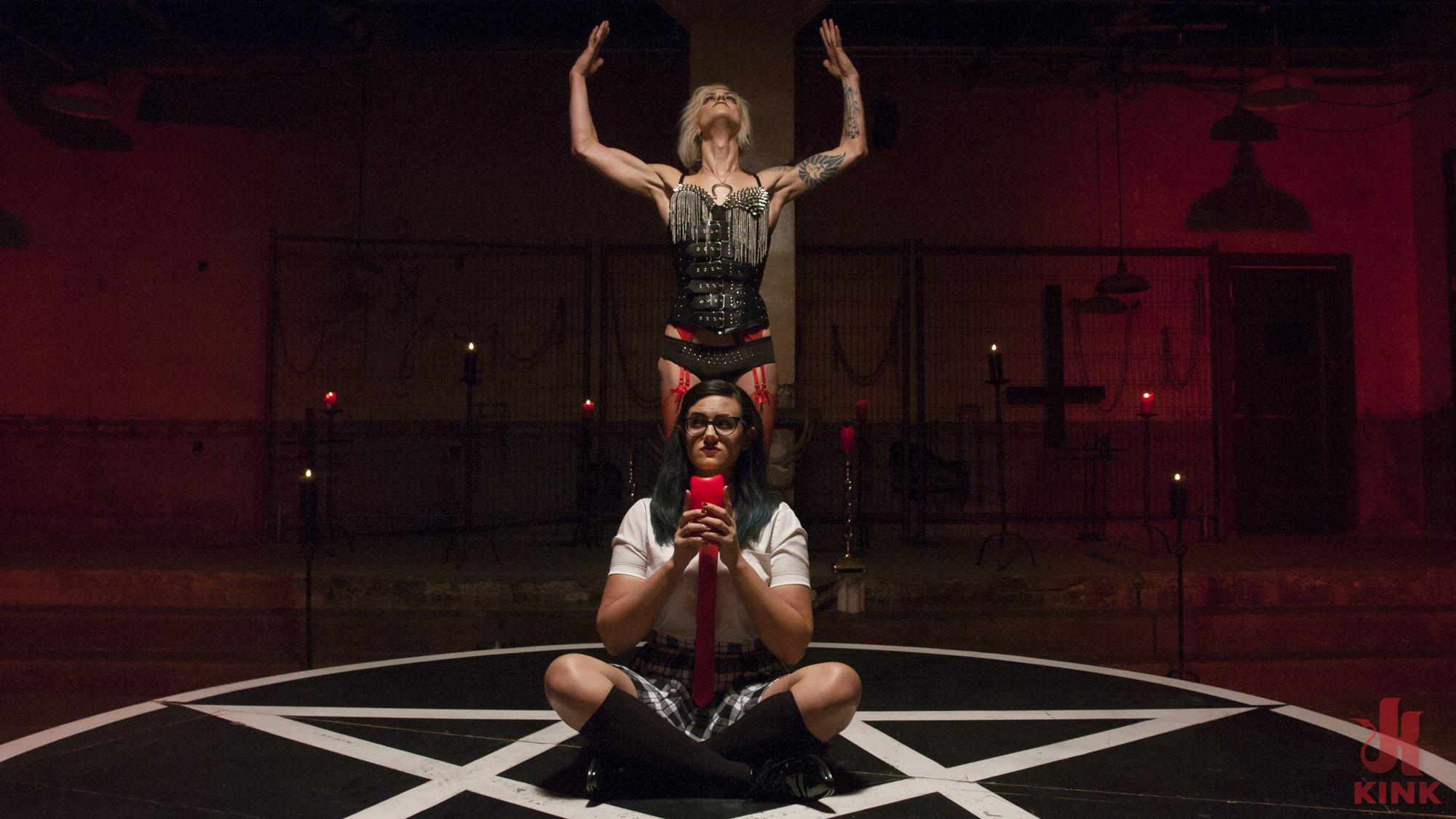 Penny barber summons baphomet to seek revenge on mother