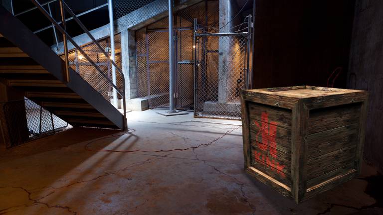 Cage Sets in the Basement of Kink.com 