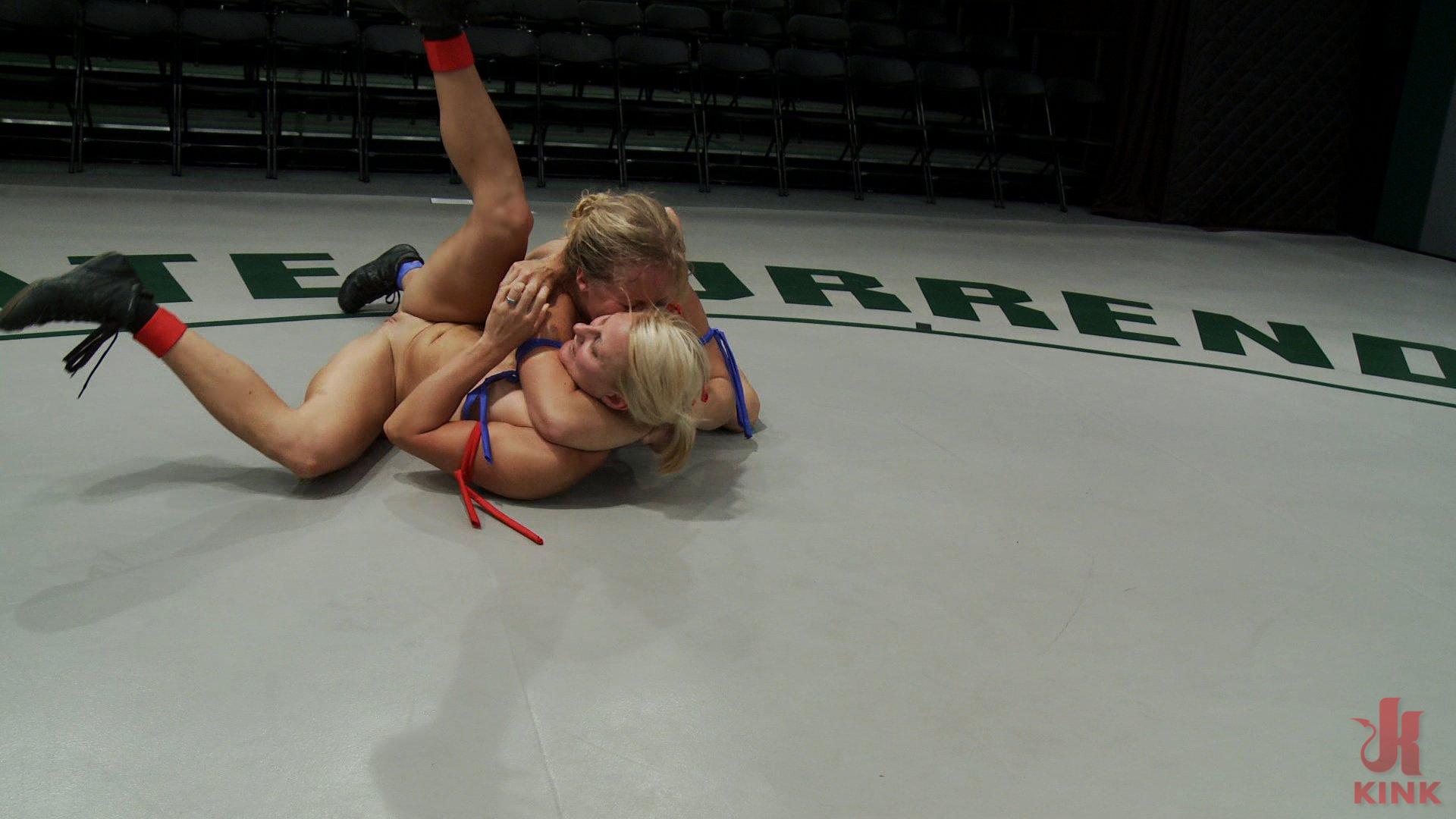 Photo number 5 from Season 7's Championship Match up!  The only non-scripted real wrestling on the net. shot for Ultimate Surrender on Kink.com. Featuring Vendetta and Dia Zerva in hardcore BDSM & Fetish porn.