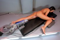 Fetish Porn Pictures of Tiffany Brookes  Having Sex with Machines