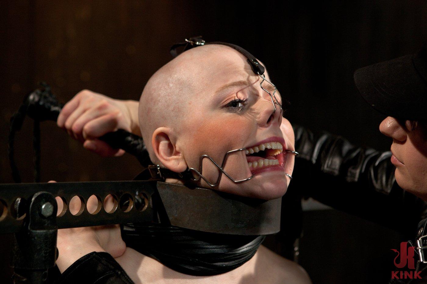 Hogtied and shaved heads