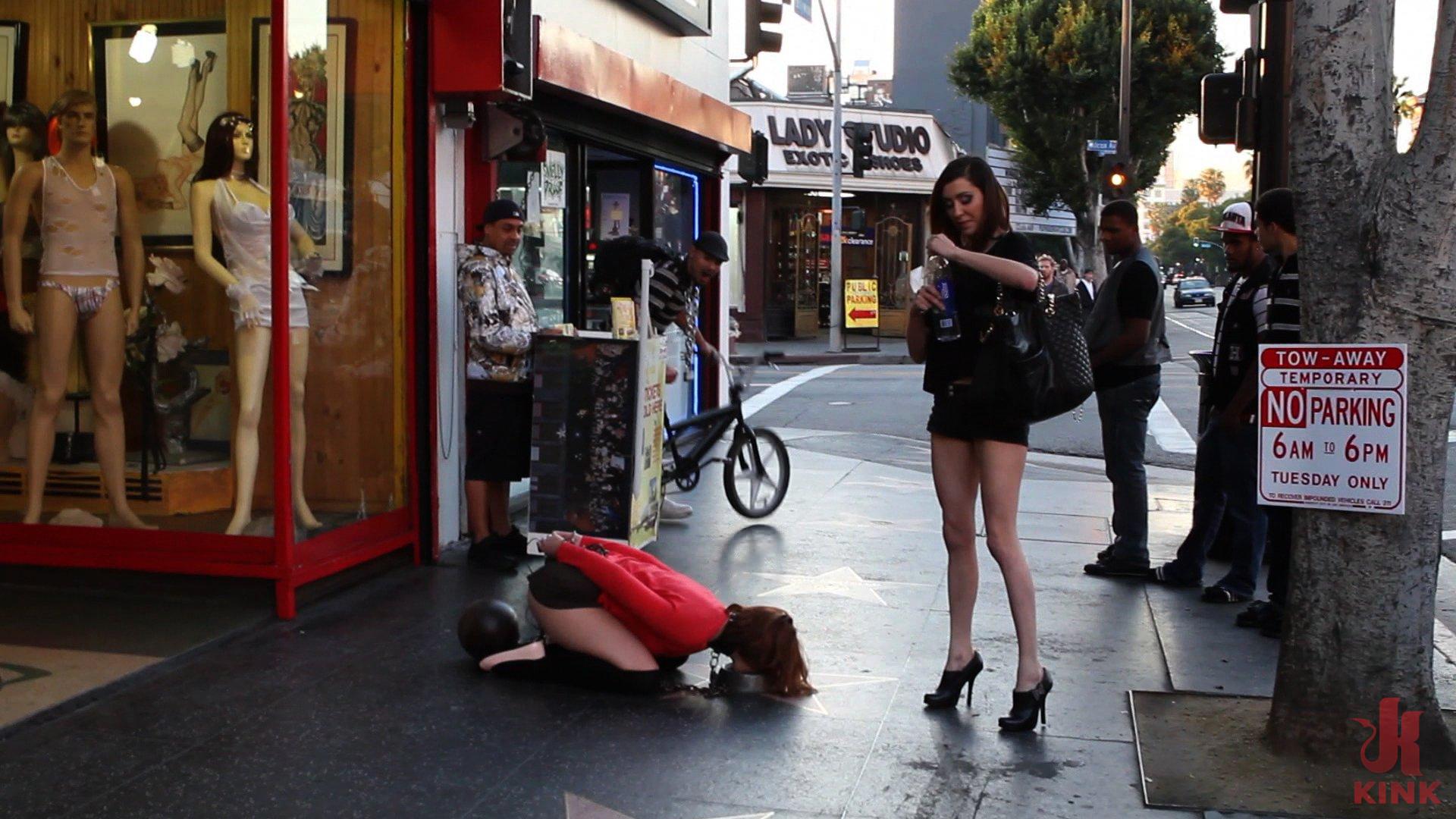 Photo number 2 from Girl Next Door Shocked and Bound in Public, Ass Fucked, Humiliated shot for Public Disgrace on Kink.com. Featuring Jodi Taylor and Astral Dust in hardcore BDSM & Fetish porn.