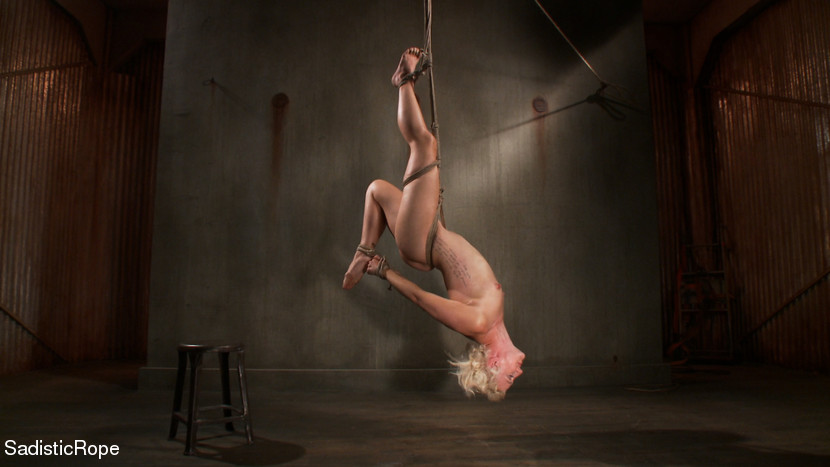 Tall Blond Bombshell Taken Down