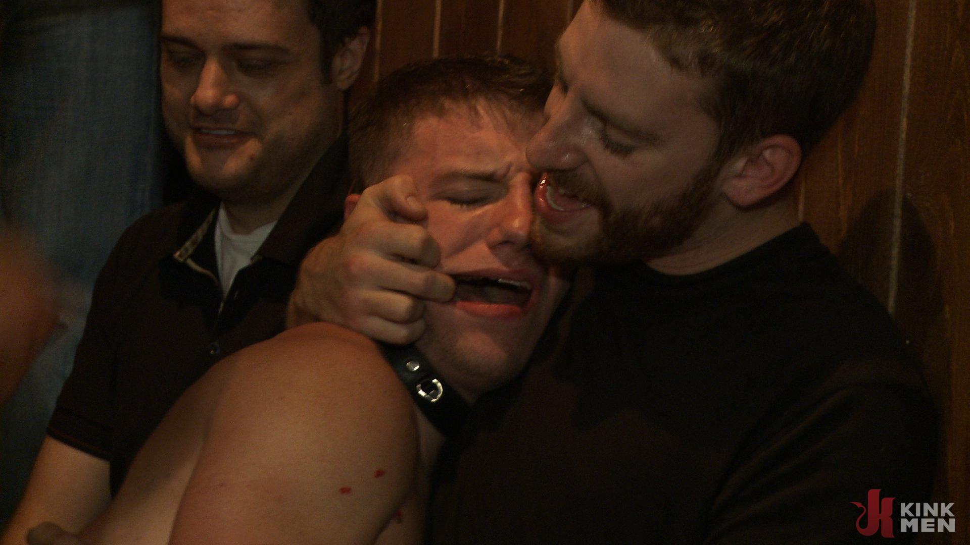 Photo number 7 from Wax and Gang Bang a Muscled Stud with a Fat Cock shot for Bound in Public on Kink.com. Featuring Christian Wilde and Doug Acre in hardcore BDSM & Fetish porn.