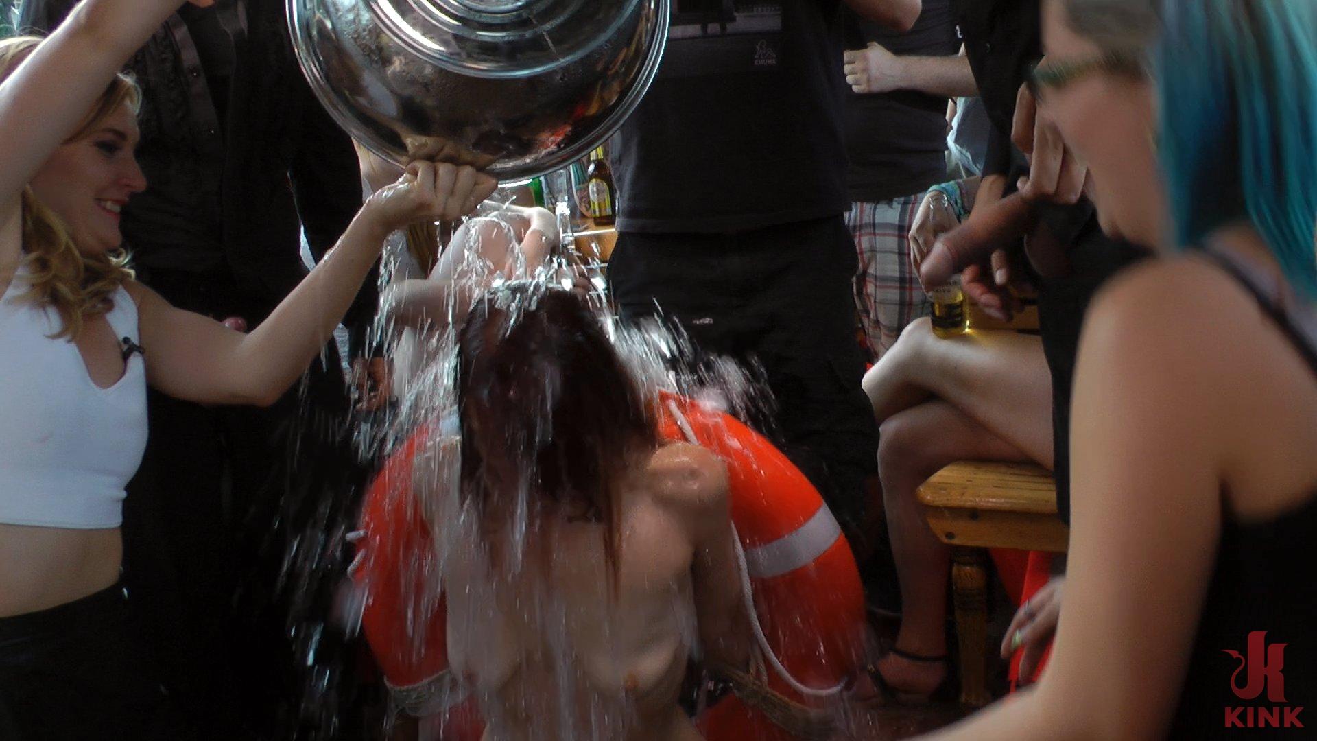 Photo number 27 from Hot Redhead Gets Fisted and Fucked in the Ass on a Crowded Party Boat shot for Public Disgrace on Kink.com. Featuring Mona Wales, Conny Dachs and Isabella Lui in hardcore BDSM & Fetish porn.