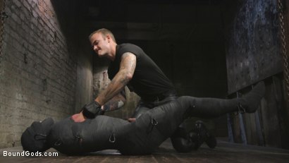 Photo number 1 from Derek Pain vs Christian Wilde shot for Bound Gods on Kink.com. Featuring Christian Wilde and Derek Pain in hardcore BDSM & Fetish porn.