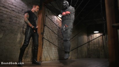 Photo number 10 from Derek Pain vs Christian Wilde shot for Bound Gods on Kink.com. Featuring Christian Wilde and Derek Pain in hardcore BDSM & Fetish porn.