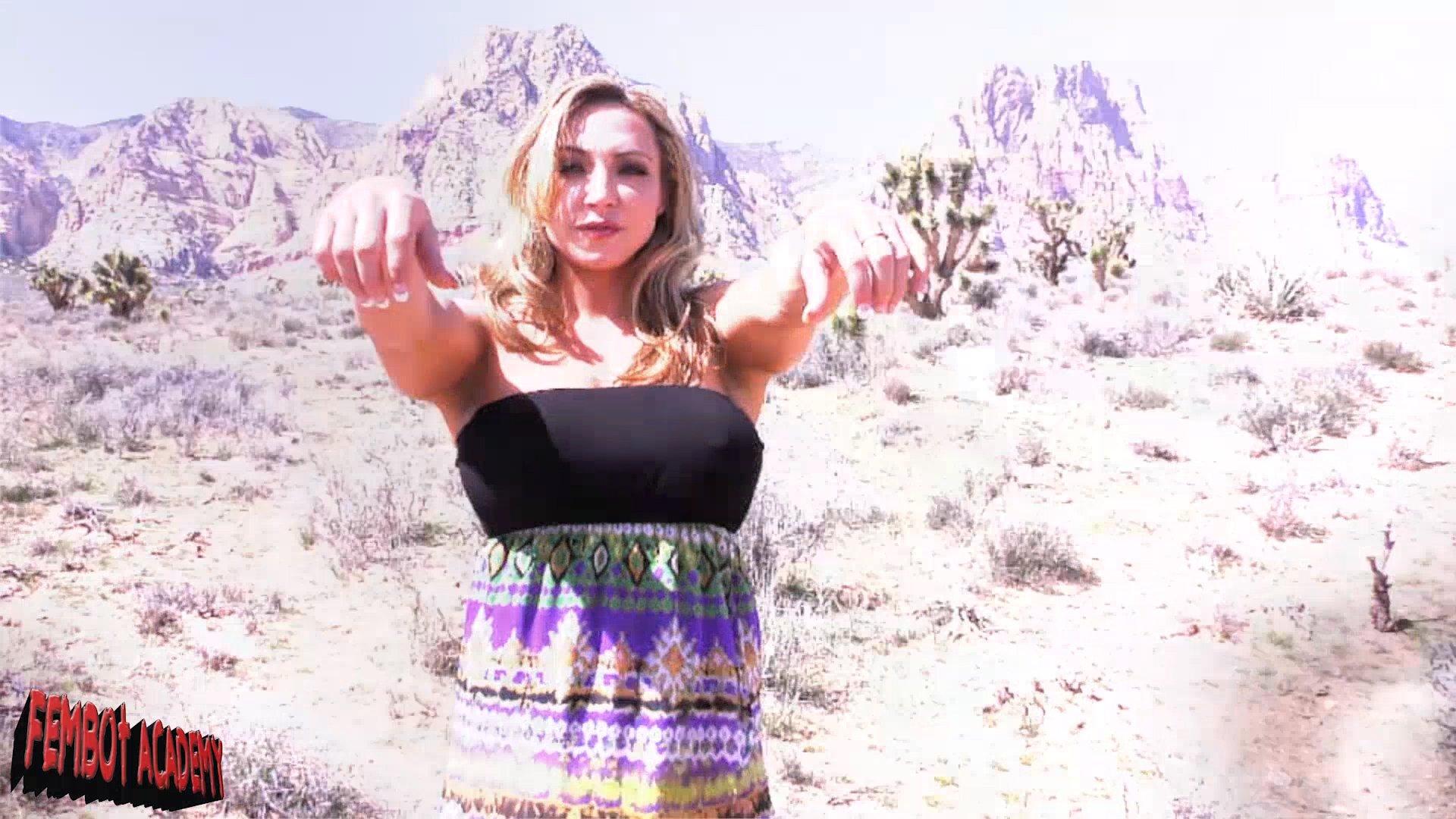 A New Muscle Bound Robot Sex Goddess with a Big Clit Trained to Please Her Master