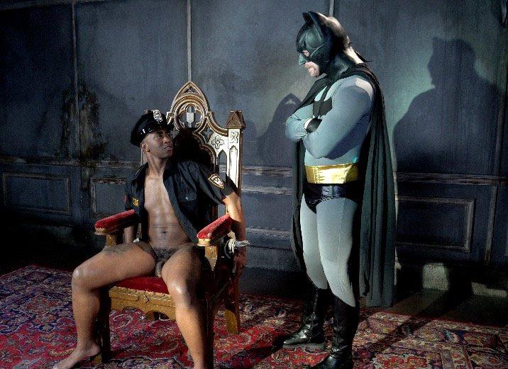 Kinky Batman Porn - Batman Tickles Dirty Cops