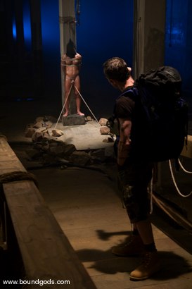 Photo number 1 from The Hiker shot for Bound Gods on Kink.com. Featuring Chad Hunt and Dominik Rider in hardcore BDSM & Fetish porn.