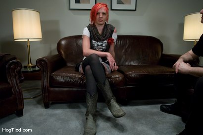 Photo number 1 from Amateur Casting Couch 14: Midian, alternative bondage chick shot for Hogtied on Kink.com. Featuring Midian in hardcore BDSM & Fetish porn.