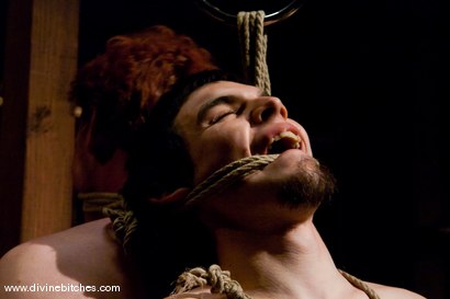 Photo number 7 from Divine Slave Battle LIVE! shot for Divine Bitches on Kink.com. Featuring Aiden Starr, Maitresse Madeline Marlowe, Dylan Deap, Zak Tyler and Fivestar in hardcore BDSM & Fetish porn.