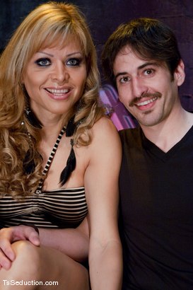Photo number 1 from Johanna B.  A cougar in a boy band shot for TS Seduction on Kink.com. Featuring Johanna B and Benny Reynolds in hardcore BDSM & Fetish porn.